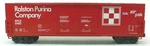 Mth 20-93025 Ralston Purina 50' Double Plug Door Boxcar. Fixed Price $62.09.