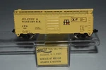 Scale Atlas 3415 Atlantic & Western 40' Single Door Boxcar 2050 C37491. Fixed Price $17.99.