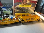 Gauge- Menards M&m's Gondola/ Figures, Hopper, Boxcar-yellow L2370. Fixed Price $118.88.