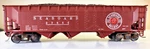 Ho Scale 50 Ft Open 3-BAY Gondola Kadee Couplers Metal Wheels Sprung Trucks. Fixed Price $14.95.