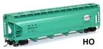 Scale 56' Acf Center-flow Covered Hopper, Nyc, BAC-17520. Fixed Price $20.79.
