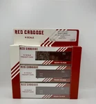 Rare Niob Red Caboose RN-17021 3PK #2 Ara Box Cars X-29 Boston & Maine Rd #s. Fixed Price $124.99.