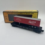 Mth King Scale Gauge Florida East Coast Flat Car W/ Trailer 30-7627. Fixed Price $49.95.