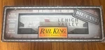 Rail King Lehigh Valley Die-cast 4-BAY Hopper W/coal 30-8002. Fixed Price $20.00.