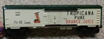 Lionel #9861 Tropicana Reefer 1975-77 In Box. Fixed Price $35.99.