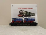 Scale Trains Lionel New York Central Flat Car 37034 W/steamer. Fixed Price $17.00.