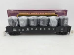Mth Premier 20-98062 Reading Gondola W/ 5X Lcl Cement Containers. Fixed Price $64.99.