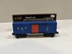 K-line K-5120 Baltimore & Ohio Boxcar. Fixed Price $14.00.