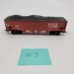 Ahm Roco L&m Louisville Nashville Dixie Line 7921 Coal Hopper Loaded Red. Fixed Price $13.79.