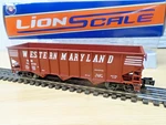 Lionel Lionscale 3-16132 Western Maryland 3-BAY Hopper Car Mib. Fixed Price $51.99.
