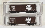 Scale Atlas Trainman Santa Fe (atsf) 40 Double Door Box 2-CAR Set Mint. Fixed Price $29.99.
