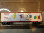 Micro-trains 38051 50' Standard Boxcar, State Of New Jersey Nib. Fixed Price $12.99.