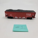 Ahm Roco L&n Louisville Nashville Dixie Line 7921 Coal Hopper Loaded Red. Fixed Price $13.79.