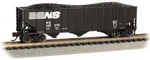 Bachmann 18754 Scale 100 Ton 3 Bay Hopper With Load Norfolk Southern 145275. Fixed Price $42.99.