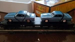 Mth Railking Auto Transport Flatcar W/ Ertl '69 Camaro 30-7634. Fixed Price $24.99.