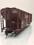 Atlas #7388 Santa Fe PS-4427 Low Side Hopper 2-RAIL O-scale New. Fixed Price $89.95.