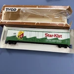 Tyco Ho Scale 360C Starkist Tuna Advertising Box Car Atsf 25007. Fixed Price $20.00.