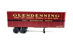Ho Scale Walthers 32FT Van Trailer Glendenning Daily Refrigerated Service. Fixed Price $12.95.
