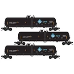 Micro Trains Scale 56' General Service Tank Car Adm 3-PACK 98300241. Fixed Price $105.46.