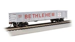 Bachmann 17225 Ho Scale 40' Gondola Silver Series Bethlehem Steel. Fixed Price $31.99.