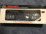 Lionel & Gondola With Coil Covers #6-16358 **brand New** Fast Ship!!!. Fixed Price $39.99.