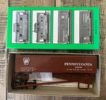 Bowser Ho Scale Kit #55403 50 X-32 Dbl Door Round Roof Box Prr Shadow Keystone. Fixed Price $13.99.