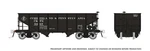 Rapido Trains 148015A Cumberland & Pennsylvania Gla 2-BAY Hopper. Fixed Price $59.79.