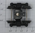 Lionel 16616-80 Archbar Plain Diecast Truck. Fixed Price $8.00.