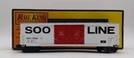 Mth 30-74526 Soo Line 50' Double Door Plugged Boxcar Nib. Fixed Price $39.99.