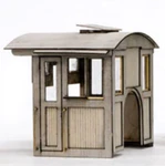 Banta Modelworks T2149 ON30 Scale 2-6-2 Wood All Weather Cab. Fixed Price $34.00.