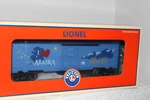 Lionel 6-29935 Love Alaska Boxcar. Fixed Price $104.95.