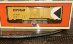 6-39308 Lionel Canadian Pacific Box Car O/O27 Cp Rail New. Fixed Price $44.99.