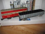 (2) Vintage Marx Gauge Tin CARS-#254000 & Gondola Penn #37958 Box. Fixed Price $19.99.