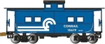 Bachmann 16822 Ho Scale Ne Steel Cupola Caboose Conrail 18619. Fixed Price $59.99.