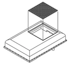 Athearn G62333 Ho GP-7/9 Winterization Hatch W/36" Fans Sq. Grill. Fixed Price $18.79.