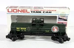 Lionel 6-6304 Great Northern Single Dome Tank Car- Gauge 1981 Ln. Fixed Price $19.95.