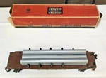 Lionel No 6511 Flat Car With Pipe Load. Fixed Price $89.88.
