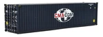 Walthers Scenemaster 40' Hi-cube Corrugated-side Container-gma-cgm (globe Log.... Fixed Price $18.38.