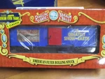 Amer Flyer 6-48399 Ringling Bros Boxcar (12/11/25) Chicago Collection. Fixed Price $59.00.