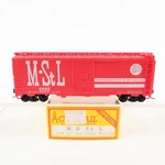 Accurail Ho Minneapolis & Louis Mstl 40' Aar Steel Box Car Kit Built 1518. Fixed Price $17.99.