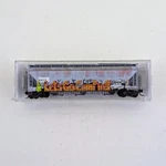 Micro-trains 09444650 Scale Graffiti 3 Bay Covered Hopper North American Car. Fixed Price $65.80.