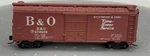 Scale Sekisu Con-cor Baltimore & Ohio Sd Steel Boxcar #470689 N0648. Fixed Price $16.38.