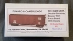 Funaro F&c 3051 Boston Maine Bm Boxcar 1918-1950'S 40' Ds Wood Fascia Board Ri. Fixed Price $49.95.