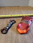 Vintage Russ Kit Dual Engine 4 Wheel Drive Black Widow Chassis Model Slot Car. Fixed Price $350.00.