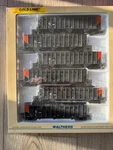Scale Walthers Gold Line Bethlehem 3 Bay 100 Ton Coal Hoppers 6 Pack Soo. Fixed Price $129.99.