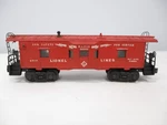 Lionel 6517 Bay Window Caboose Red Illuminated Postwar Gauge X8243. Fixed Price $20.00.