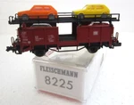 Fleischmann 8225 Piccolo Db Double Deck Car Transporter & Vw Golfs Ep Iv Ovp. Fixed Price $29.95.