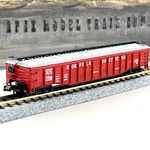 Ahm Scale 4453I Norfolk Southern 50FT Fishbelly Side Covered Gondola 7700. Fixed Price $11.99.