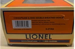 Lionel 6-27264 Chesapeake & Ohio Double-sheathed Boxcar Nib. Fixed Price $45.99.