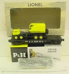 Lionel 6-29486 Gauge Flatcar With Construction Crane 6828 Nib. Fixed Price $83.59.